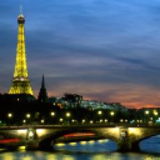 Seine River and Eiffel TowerParisFrance